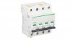 Wyłącznik nadprądowy 4P C 25A 10kA AC iC60H-C25-4 Acti9 A9F07425